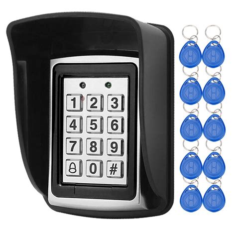 125khz rfid keypad access control security system kit|LIBO 125KHz RFID EM ID Keypad Stand.